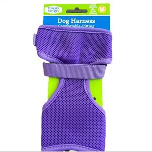 Forever Pals Dog Harness Purple Med. Adjusts For Girth 18.9-25.6” NEW